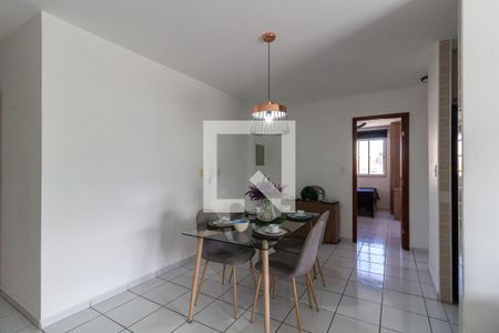 Sala de jantar de apartamento para alugar com 2 quartos, 70m² em Vila Caiçara, Praia Grande