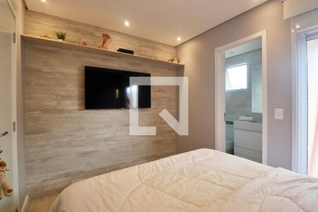 Suíte 1 de apartamento à venda com 2 quartos, 66m² em Jardim, Santo André