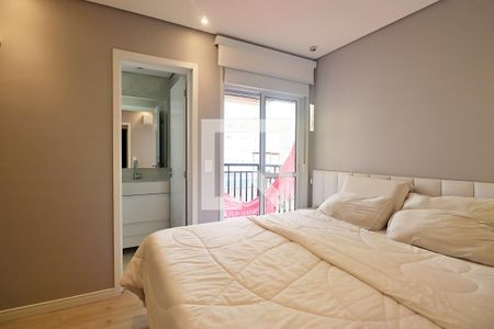 Suíte 1 de apartamento à venda com 2 quartos, 66m² em Jardim, Santo André