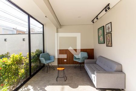 Studio à venda com 36m², 1 quarto e sem vaga Hall Social