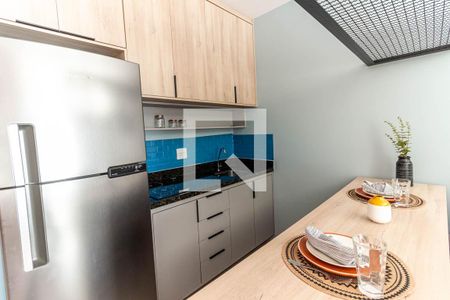 Studio à venda com 36m², 1 quarto e sem vagaCozinha