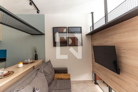 Studio - Sala de kitnet/studio à venda com 1 quarto, 36m² em Mirandópolis, São Paulo