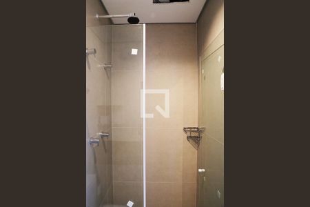 Banheiro de kitnet/studio para alugar com 1 quarto, 17m² em Bela Vista, São Paulo