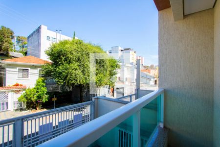 Varanda do quarto 1 de apartamento à venda com 3 quartos, 114m² em Vila Alice, Santo André