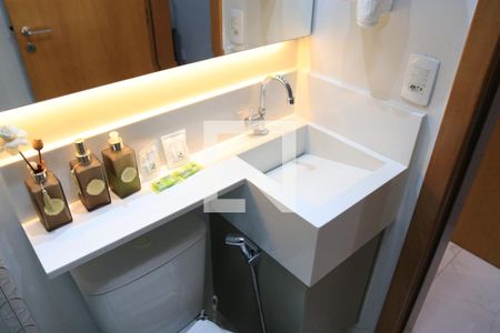 Apartamento para alugar com 80m², 2 quartos e 1 vagaBanheiro da Suíte 1