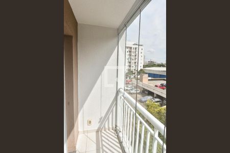 Varanda da Sala de apartamento para alugar com 2 quartos, 47m² em Jardim Colonial, São Paulo
