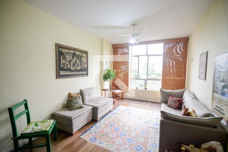 Sala de apartamento à venda com 4 quartos, 133m² em Tijuca, Rio de Janeiro