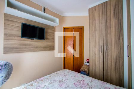 Quarto 1 de apartamento à venda com 2 quartos, 90m² em Vila Lutécia, Santo André