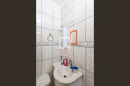 Banheiro da suíte de apartamento para alugar com 2 quartos, 75m² em Jordanópolis, São Bernardo do Campo