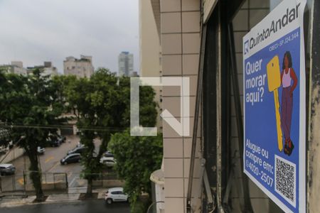 Vista de kitnet/studio para alugar com 1 quarto, 37m² em Aparecida, Santos