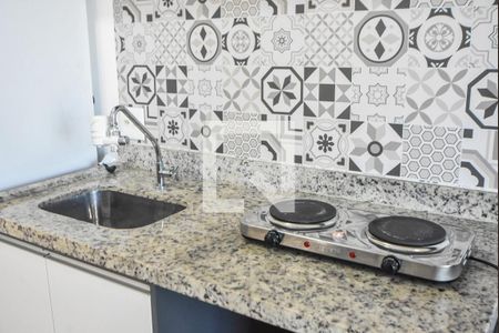 Studio para alugar com 22m², 1 quarto e sem vagaCozinha 