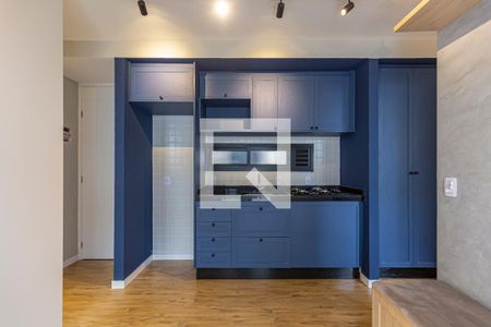 Sala e Cozinha de apartamento para alugar com 2 quartos, 66m² em Vila Valparaíso, Santo André