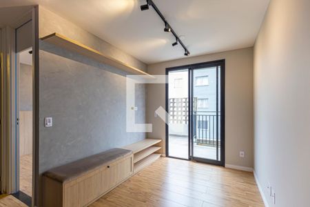 Sala e Cozinha de apartamento para alugar com 2 quartos, 66m² em Vila Valparaíso, Santo André