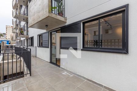 Varanda da Sala de apartamento para alugar com 2 quartos, 66m² em Vila Valparaíso, Santo André