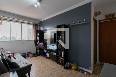Sala de apartamento à venda com 1 quarto, 50m² em Gopoúva, Guarulhos