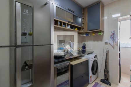 Cozinha de apartamento à venda com 1 quarto, 50m² em Gopoúva, Guarulhos