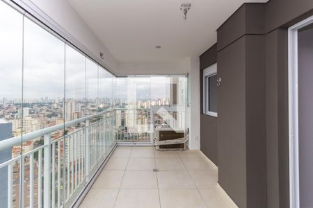 varanda de apartamento para alugar com 2 quartos, 68m² em Cambuci, São Paulo