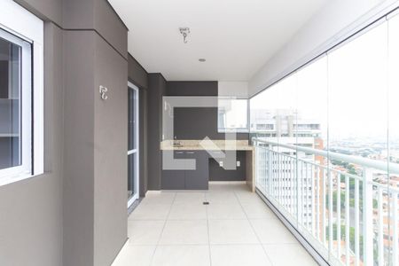 varanda de apartamento para alugar com 2 quartos, 68m² em Cambuci, São Paulo