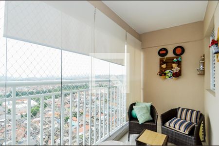 Varanda da Sala de apartamento à venda com 3 quartos, 76m² em Jardim Rosa de Franca, Guarulhos