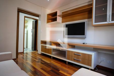 Sala de apartamento para alugar com 2 quartos, 58m² em Olímpico, São Caetano do Sul