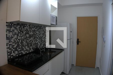 Cozinha de kitnet/studio para alugar com 1 quarto, 26m² em Vila Mariana, São Paulo