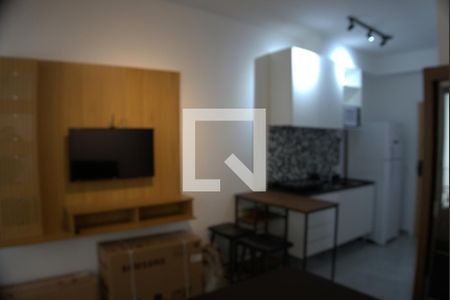 Sala / Quarto de kitnet/studio para alugar com 1 quarto, 26m² em Vila Mariana, São Paulo