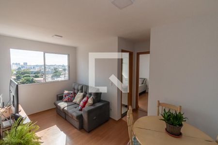 Sala de Estar/Jantar de apartamento à venda com 2 quartos, 44m² em Parque Industrial, Campinas