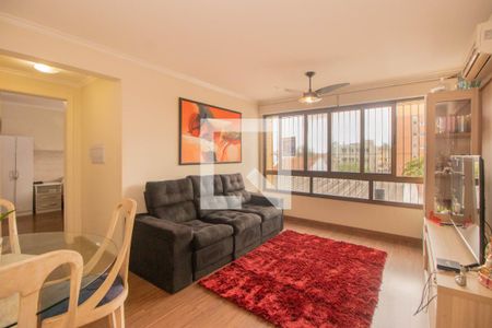 Sala de apartamento para alugar com 1 quarto, 51m² em Passo D’areia, Porto Alegre