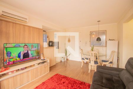 Sala de apartamento para alugar com 1 quarto, 51m² em Passo D’areia, Porto Alegre