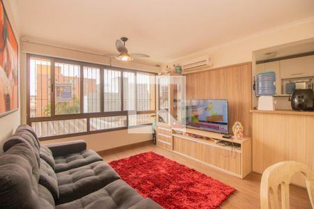 Sala de apartamento para alugar com 1 quarto, 51m² em Passo D’areia, Porto Alegre