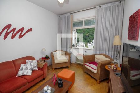 Sala  de apartamento à venda com 3 quartos, 110m² em Botafogo, Rio de Janeiro