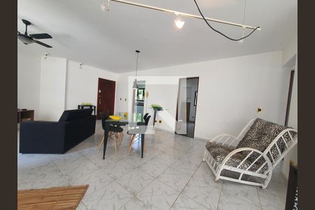 Sala de apartamento para alugar com 3 quartos, 104m² em Loteamento Joao Batista Juliao, Guarujá