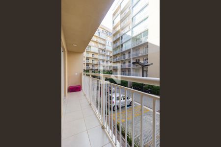 Varanda  de apartamento à venda com 1 quarto, 37m² em Ferreira, São Paulo