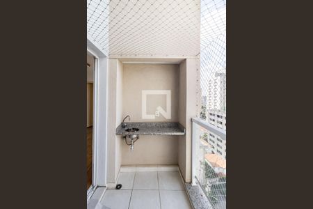 Varanda da Sala de apartamento à venda com 1 quarto, 41m² em Vila Mariana, São Paulo