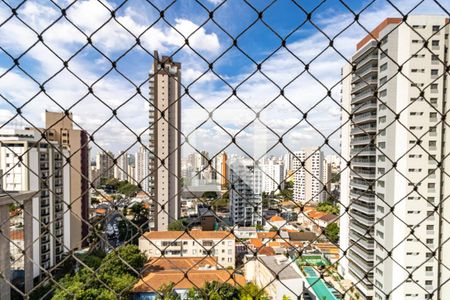 Varanda da Sala - Vista de apartamento à venda com 1 quarto, 41m² em Vila Mariana, São Paulo