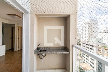 Varanda da Sala de apartamento à venda com 1 quarto, 41m² em Vila Mariana, São Paulo