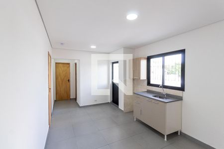 Sala/Cozinha de apartamento para alugar com 2 quartos, 52m² em Vila Paranagua, São Paulo