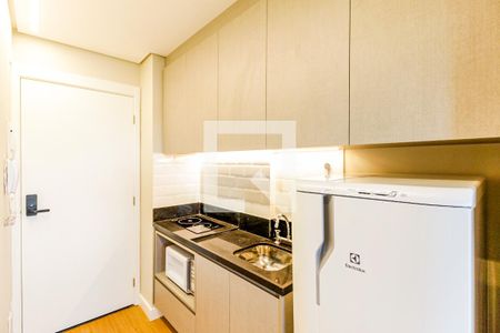 Studio para alugar com 19m², 1 quarto e sem vaga Studio para alugar com 19m², 1 quarto e sem vagaCozinha