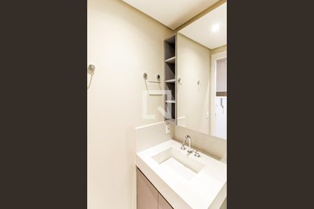 Studio para alugar com 19m², 1 quarto e sem vaga Studio para alugar com 19m², 1 quarto e sem vagaBanheiro