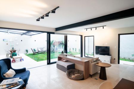 Sala de casa para alugar com 4 quartos, 210m² em Brooklin Paulista, São Paulo