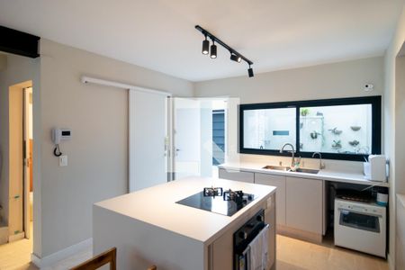 Sala / Cozinha de casa para alugar com 4 quartos, 210m² em Brooklin Paulista, São Paulo