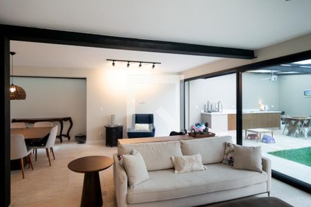 Sala de casa para alugar com 4 quartos, 210m² em Brooklin Paulista, São Paulo