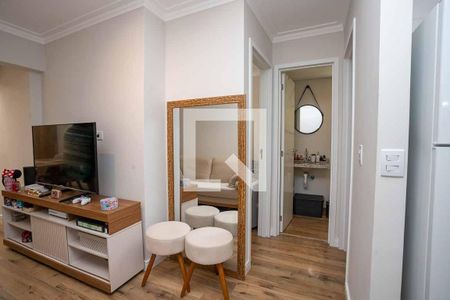 Sala  de apartamento à venda com 2 quartos, 51m² em Centro, Diadema