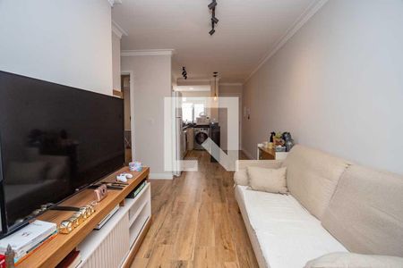 Sala  de apartamento à venda com 2 quartos, 51m² em Centro, Diadema