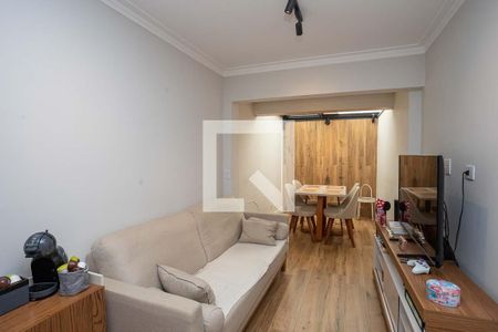 Sala  de apartamento à venda com 2 quartos, 51m² em Centro, Diadema