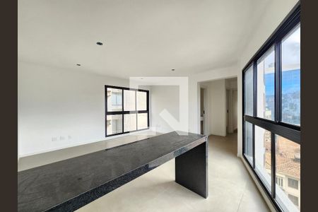 Sala de apartamento à venda com 2 quartos, 63m² em São Pedro, Belo Horizonte