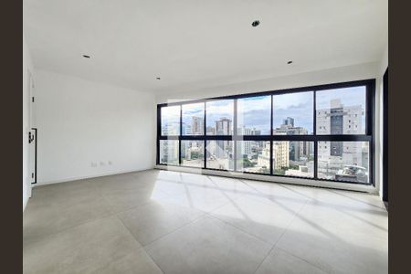 Sala de apartamento à venda com 3 quartos, 78m² em São Pedro, Belo Horizonte