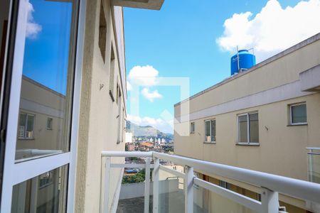 Apartamento à venda com 70m², 2 quartos e 1 vagaVaranda do Quarto Suite 1