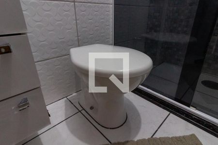 Apartamento para alugar com 45m², 1 quarto e 1 vagaDetalhe do banheiro