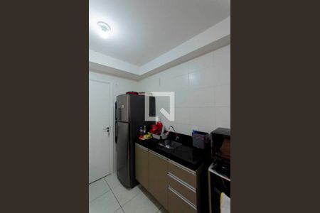 Sala e Cozinha Integrada  de apartamento para alugar com 1 quarto, 31m² em Vila Penteado, São Paulo